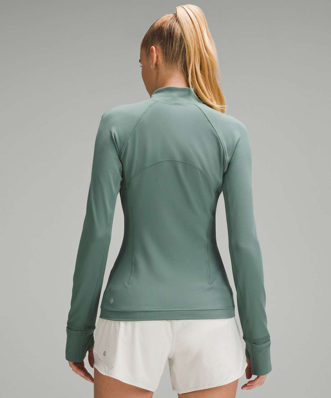 Lululemon Its Rulu Run Half Zip - Medium Forest