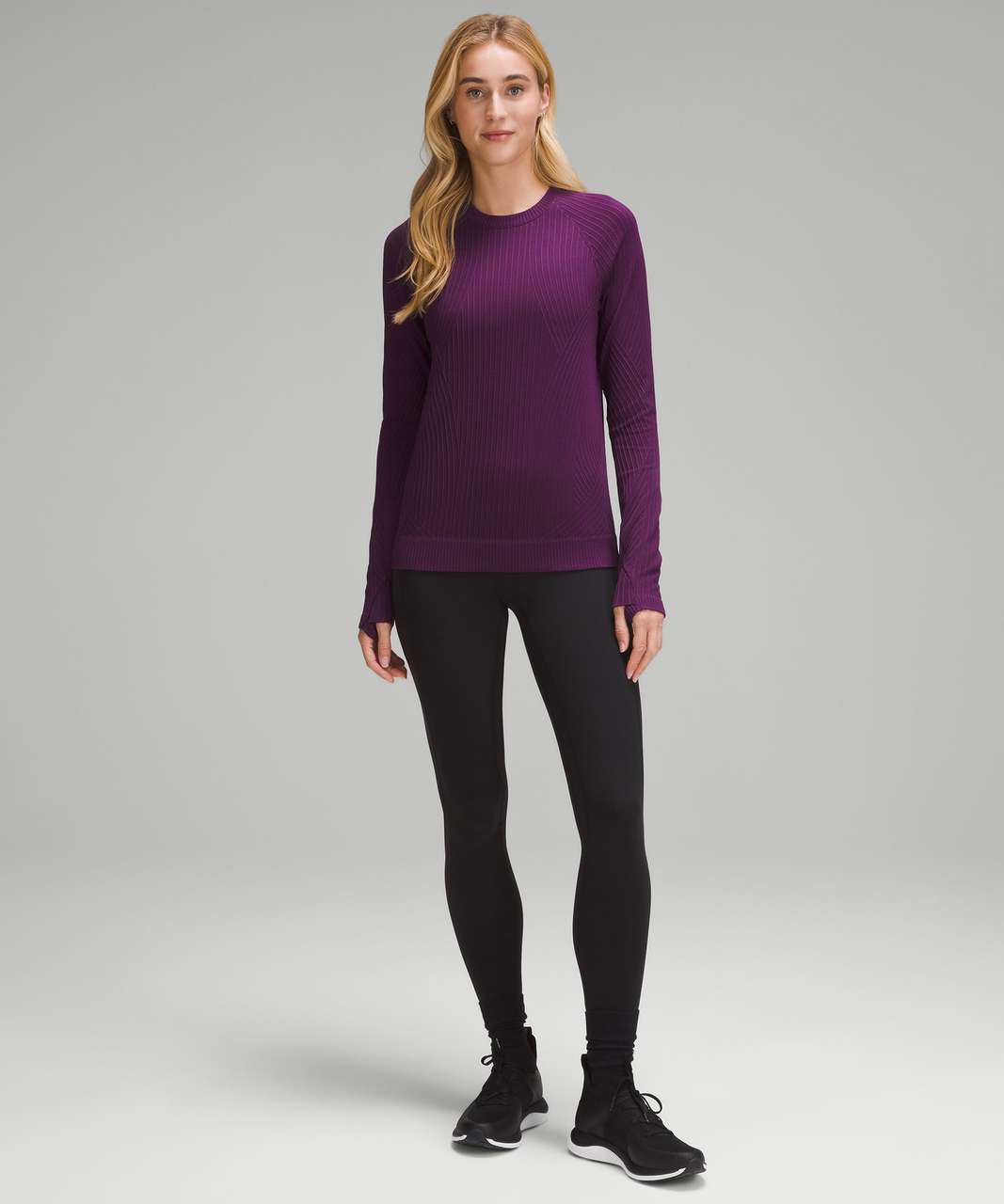 Lululemon Rest Less Pullover - Heathered Ultra Violet - lulu fanatics