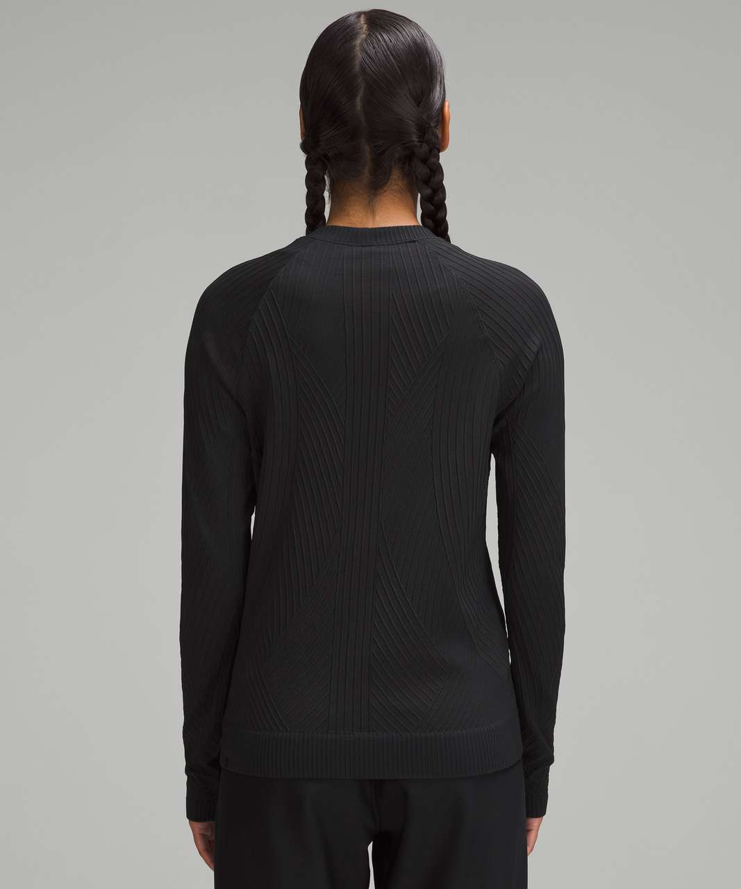 Lululemon Rest Less 1/2 Zip - Black / Black (First Release) - lulu fanatics