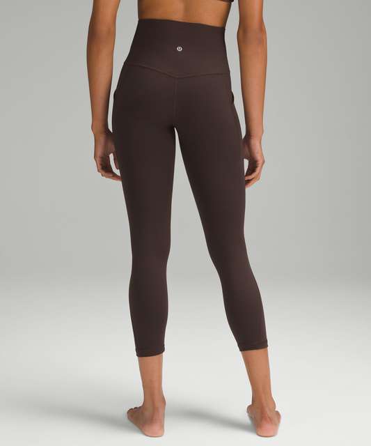 Lululemon Align V-Waist Crop 23 - Green Jasper - lulu fanatics