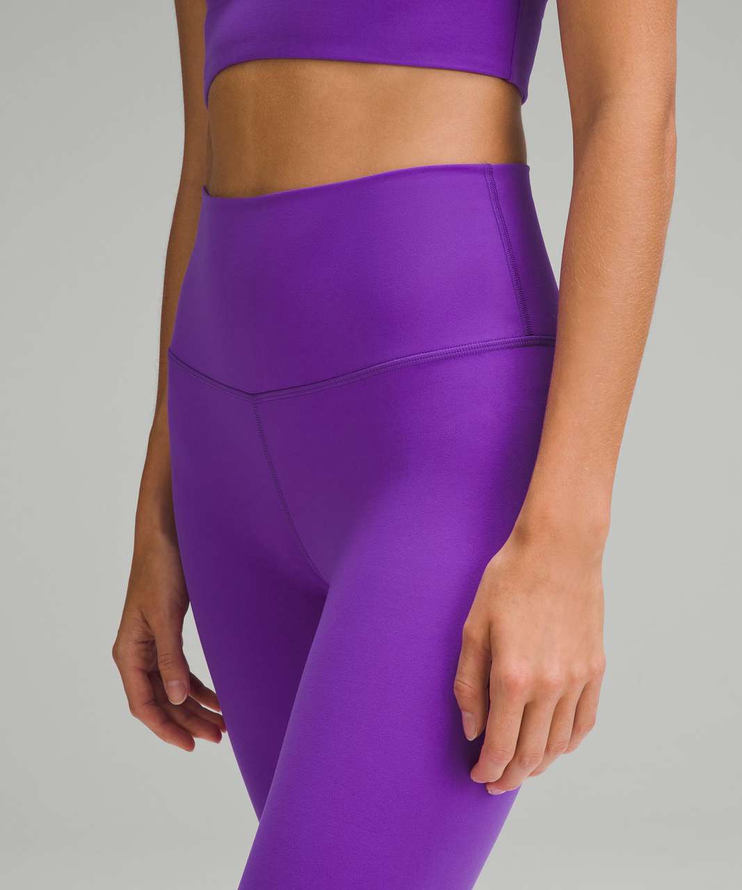 lululemon athletica, Pants & Jumpsuits, Lululemon Purple Reveal Laser Cut  Leggings Tights