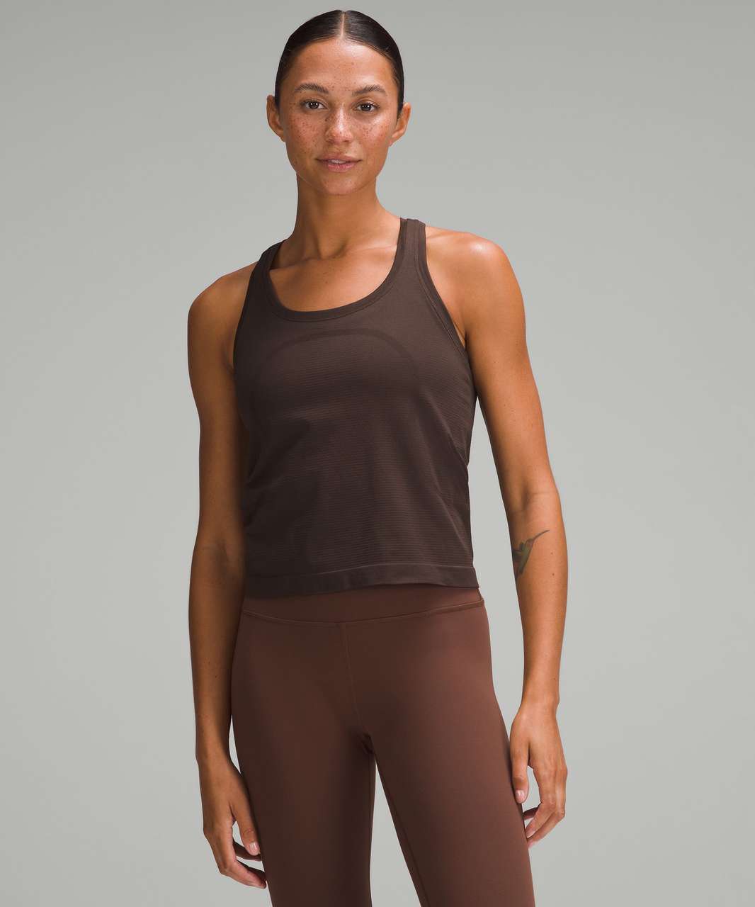 Lululemon Swiftly Tech Racerback Tank Top 2.0 - Dark Red / Dark Red - lulu  fanatics