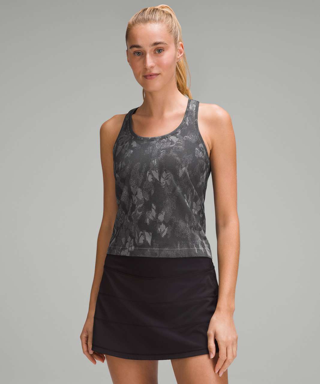 Lululemon Mix & Mesh Tank - Black - lulu fanatics