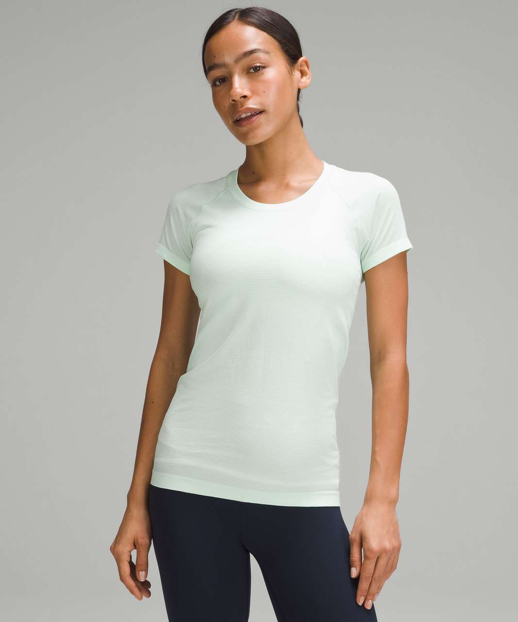 Lululemon Swiftly Tech Short Sleeve 2.0 - Neo Mint / Neo Mint - lulu  fanatics  Swiftly tech short sleeve, Short sleeve shirt women, Lululemon swiftly  tech short sleeve