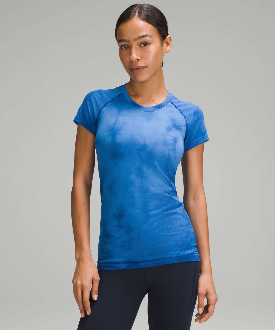 Lululemon Symphony Blue Swiftly Tech Short Sleeve Shirt 2.0 Size 8 - $65 -  From Kylie
