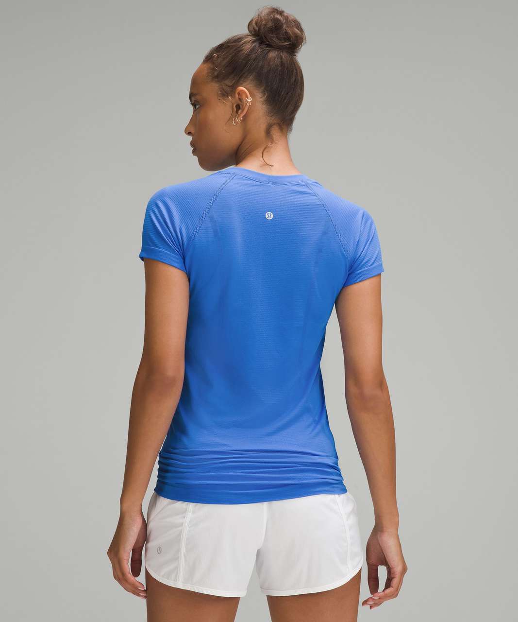 Lululemon Swiftly Tech Short-Sleeve Shirt 2.0 - Pipe Dream Blue / Pipe Dream Blue