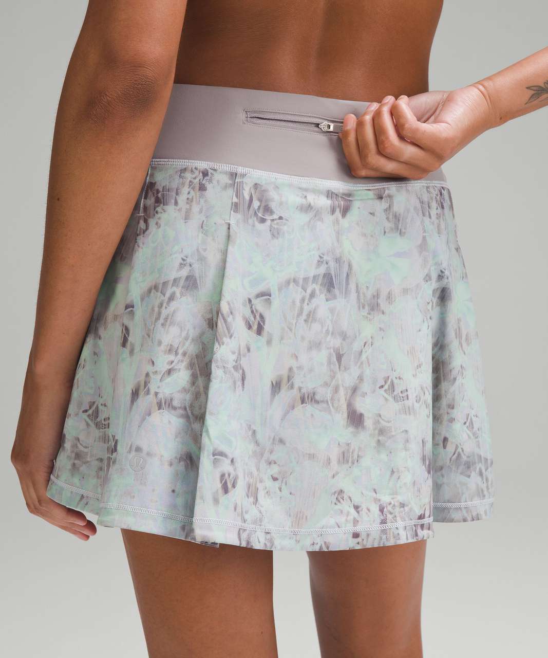 Lululemon Pace Rival Mid-Rise Skirt *Long - Plisse Bloom Lululemon Pace Rival Mid-Rise Skirt *Long - Plisse Bloom