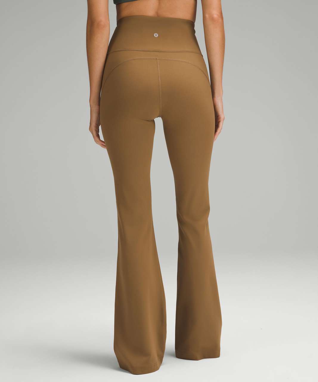 lululemon athletica Groove High-rise Split-hem Flared Pants Nulu - Color  Brown - Size 4