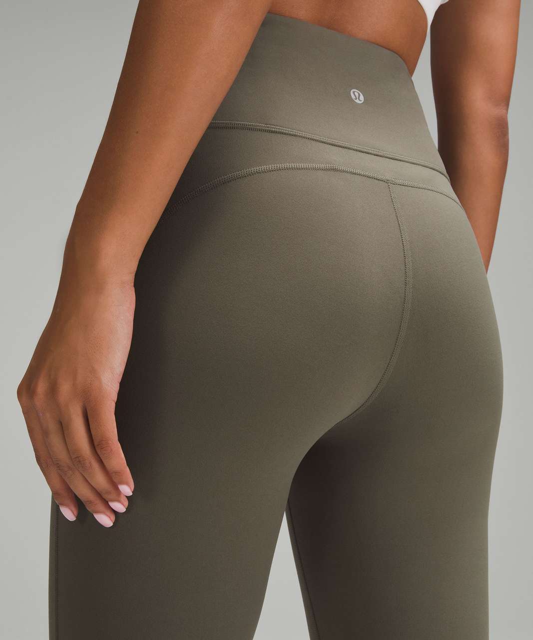 Lululemon Groove Super-High-Rise Flared Pant Nulu - Dark Olive (First  Release) - lulu fanatics