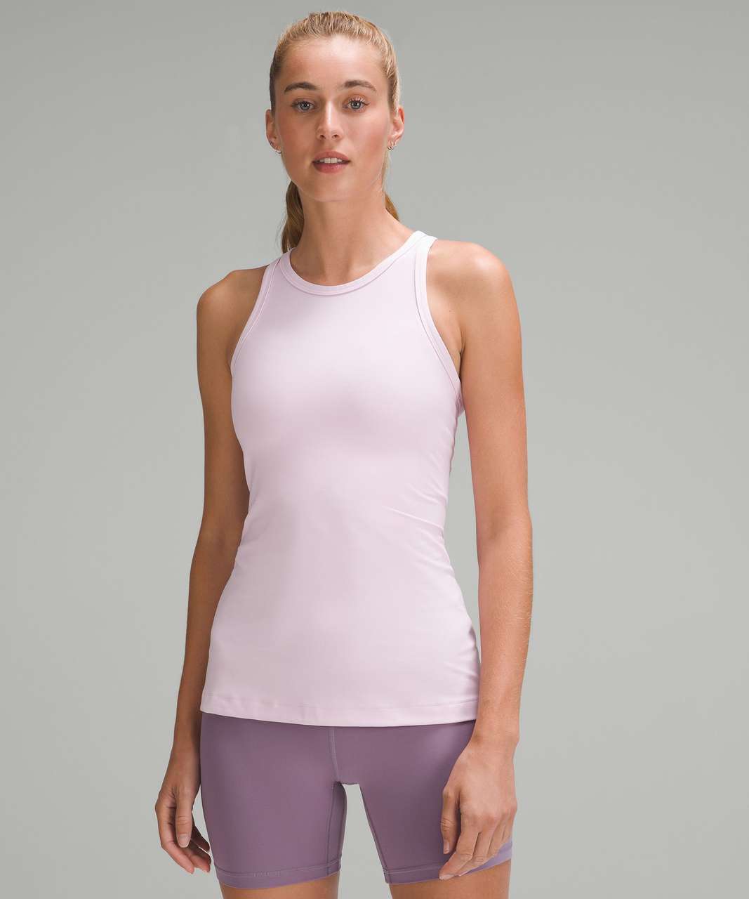 LULULEMON ALIGN TANK Womens 12 Pink Buttery Soft Nulu Fabic FUSP