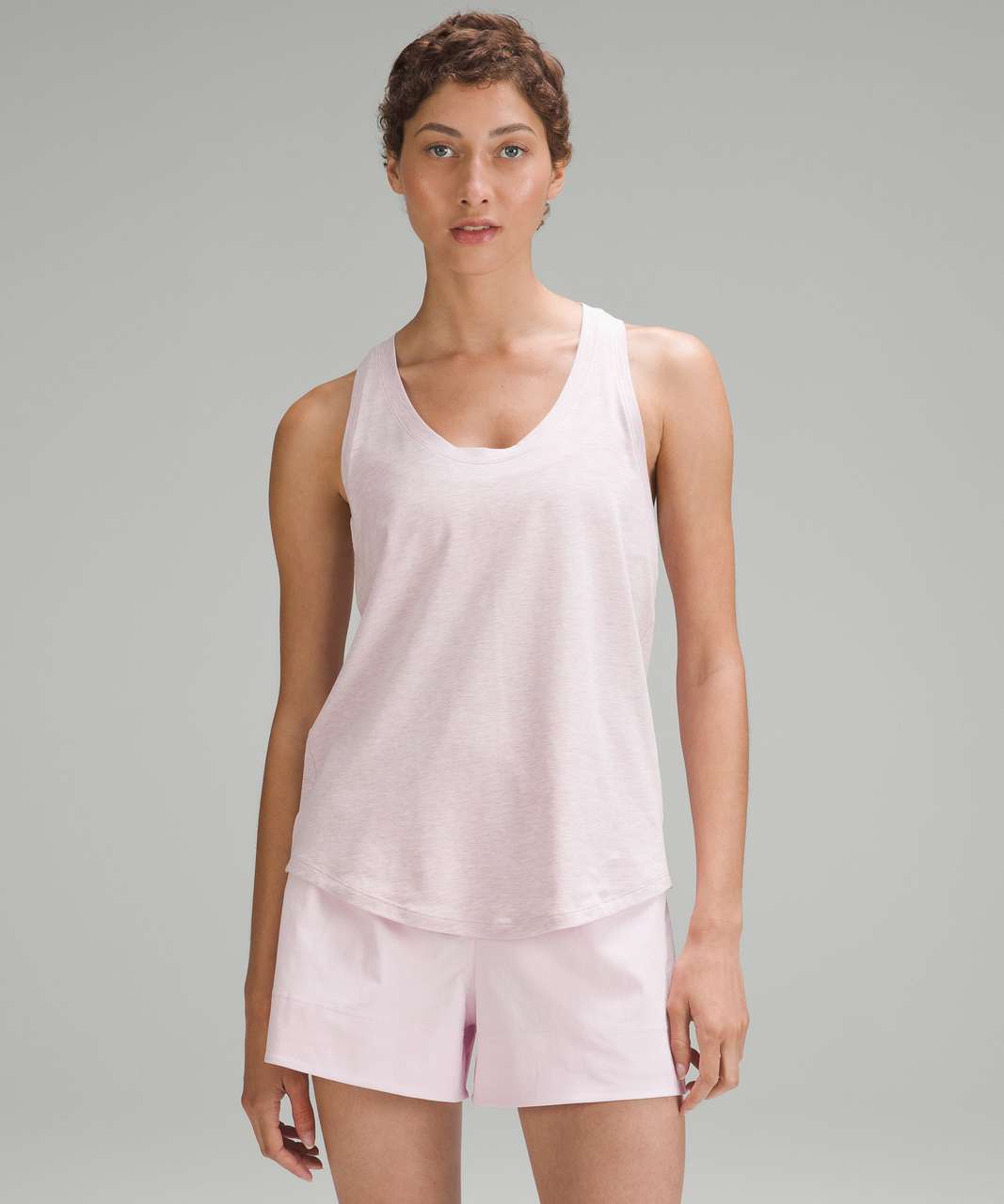 Lululemon Love Tank Top - Heathered Meadowsweet Pink