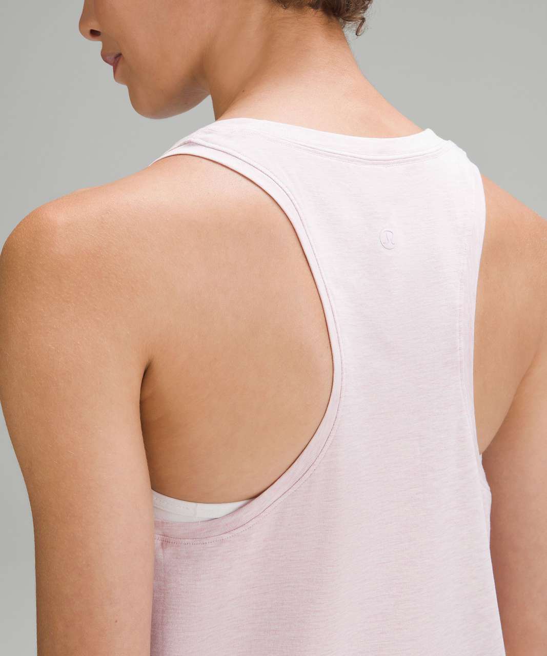 Lululemon Love Tank Top - Heathered Meadowsweet Pink