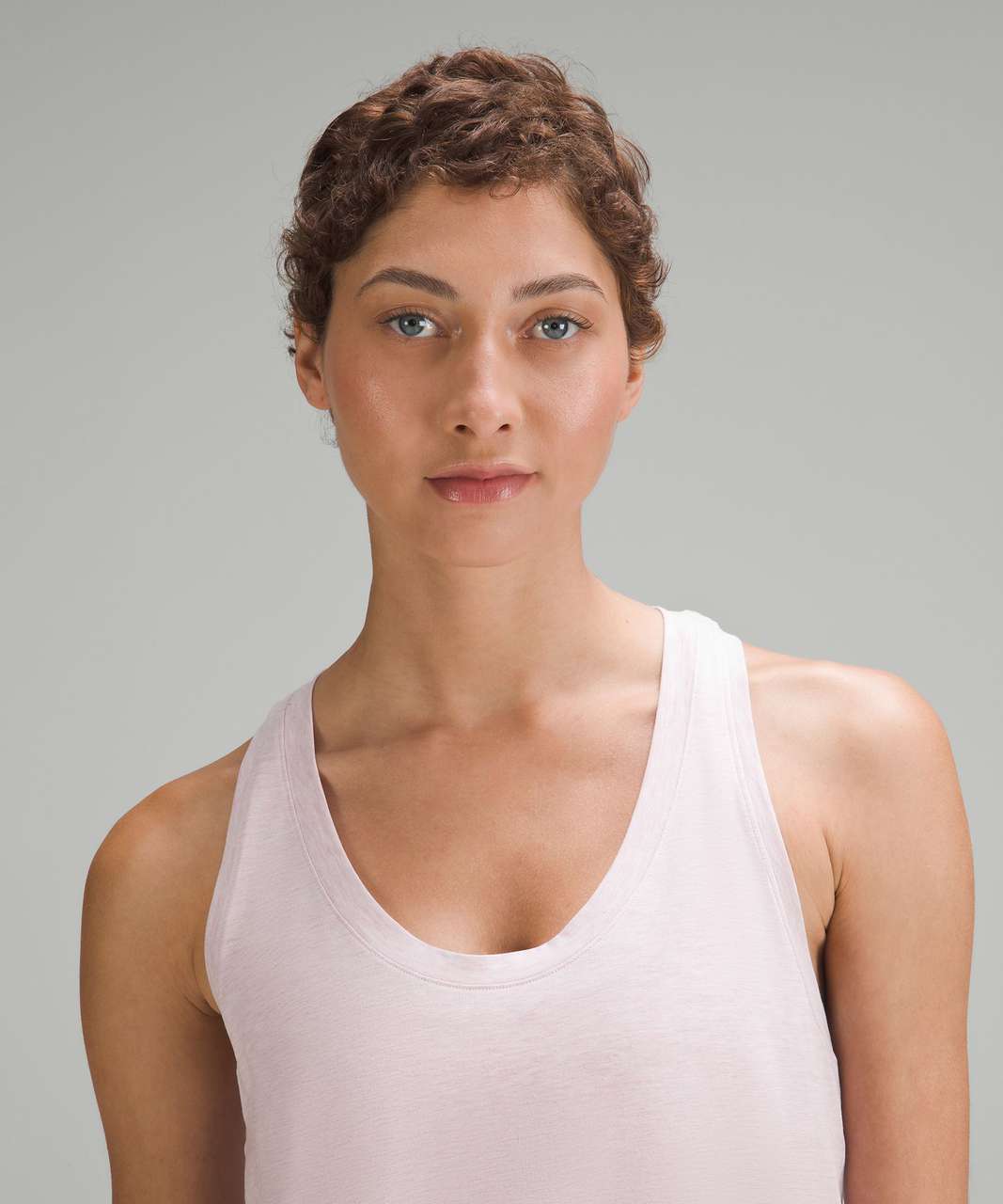 Lululemon Love Tank Top - Heathered Meadowsweet Pink