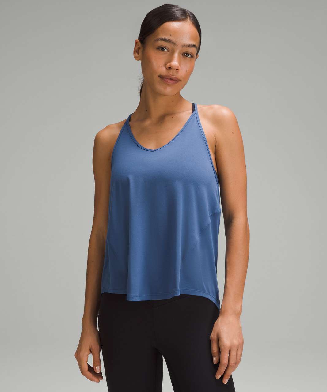 NWT Lululemon Ribbed Modal Silk Twist-Back Yoga Tank-Sz 4