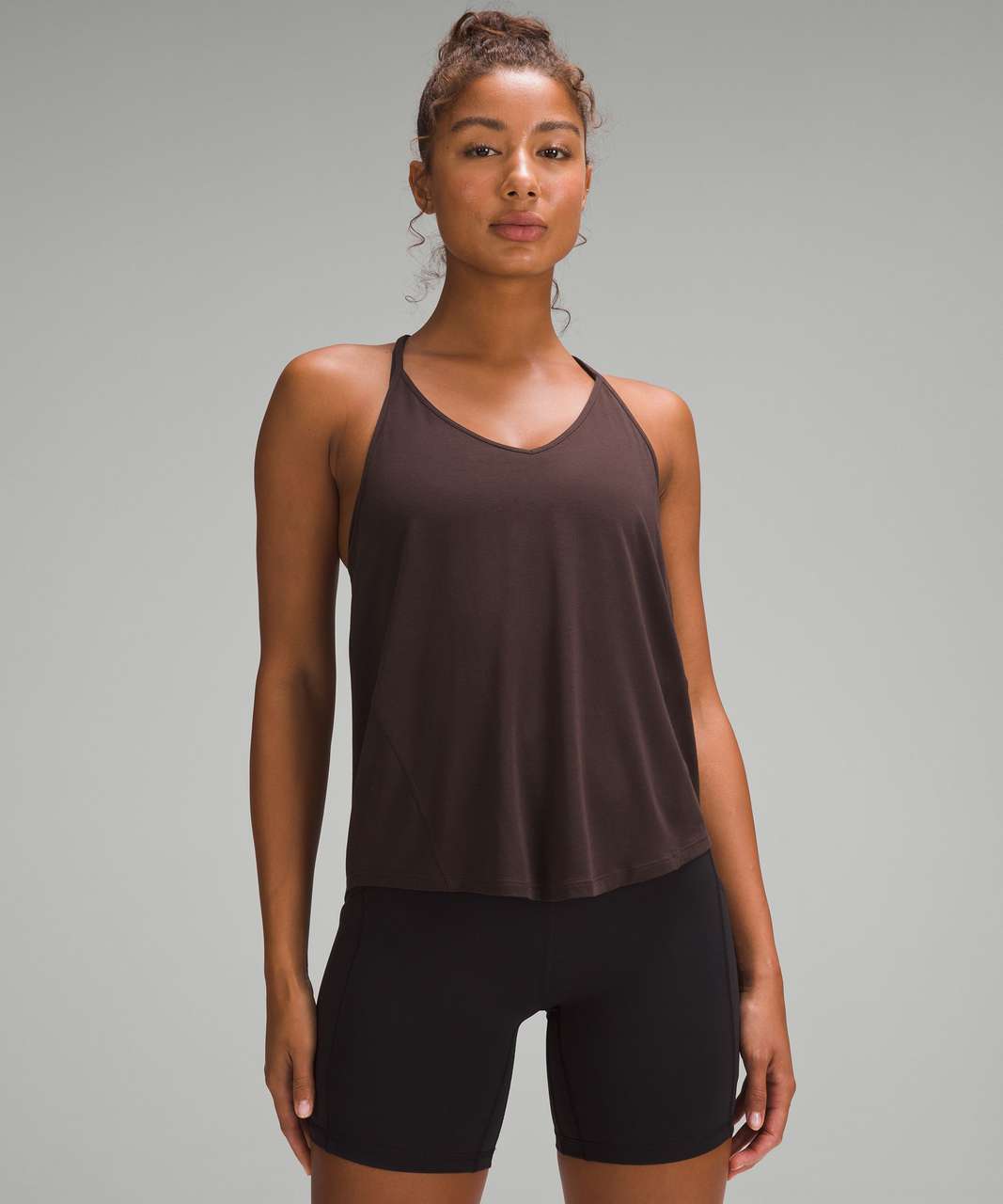 Lululemon Modal-Silk Yoga Tank Top - Espresso