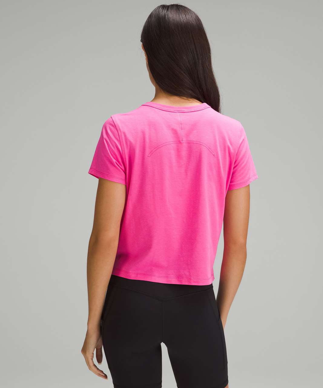 Lululemon Cates T-Shirt - Pink Blossom - lulu fanatics
