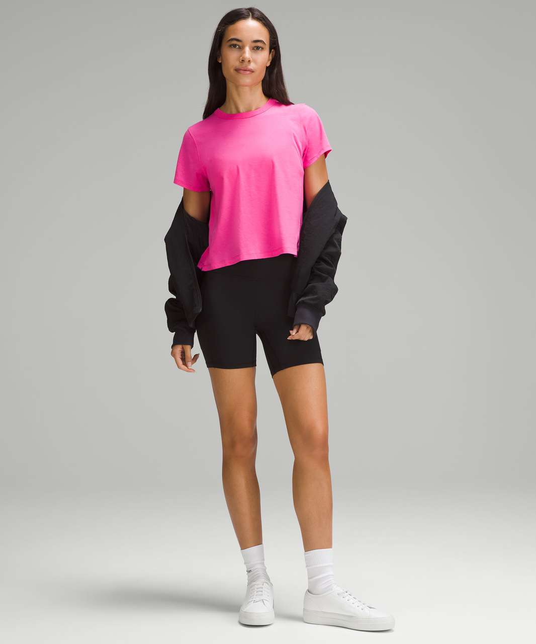 Lululemon Classic-Fit Cotton-Blend T-Shirt - Sonic Pink