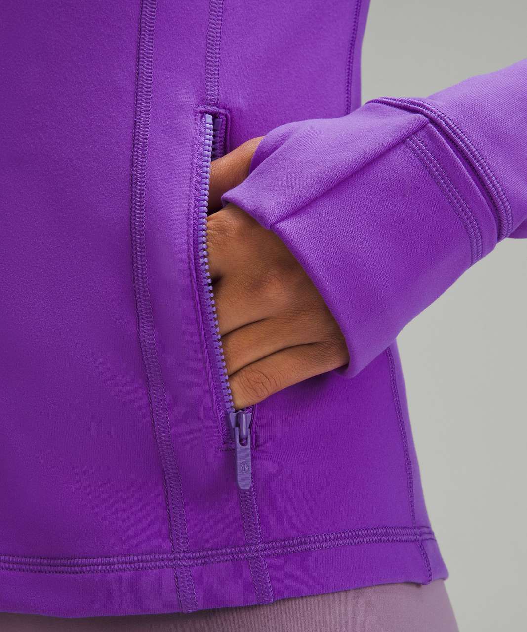 NWT Lululemon Insulated Jacquard Full Zip Jacket XL Atomic Purple