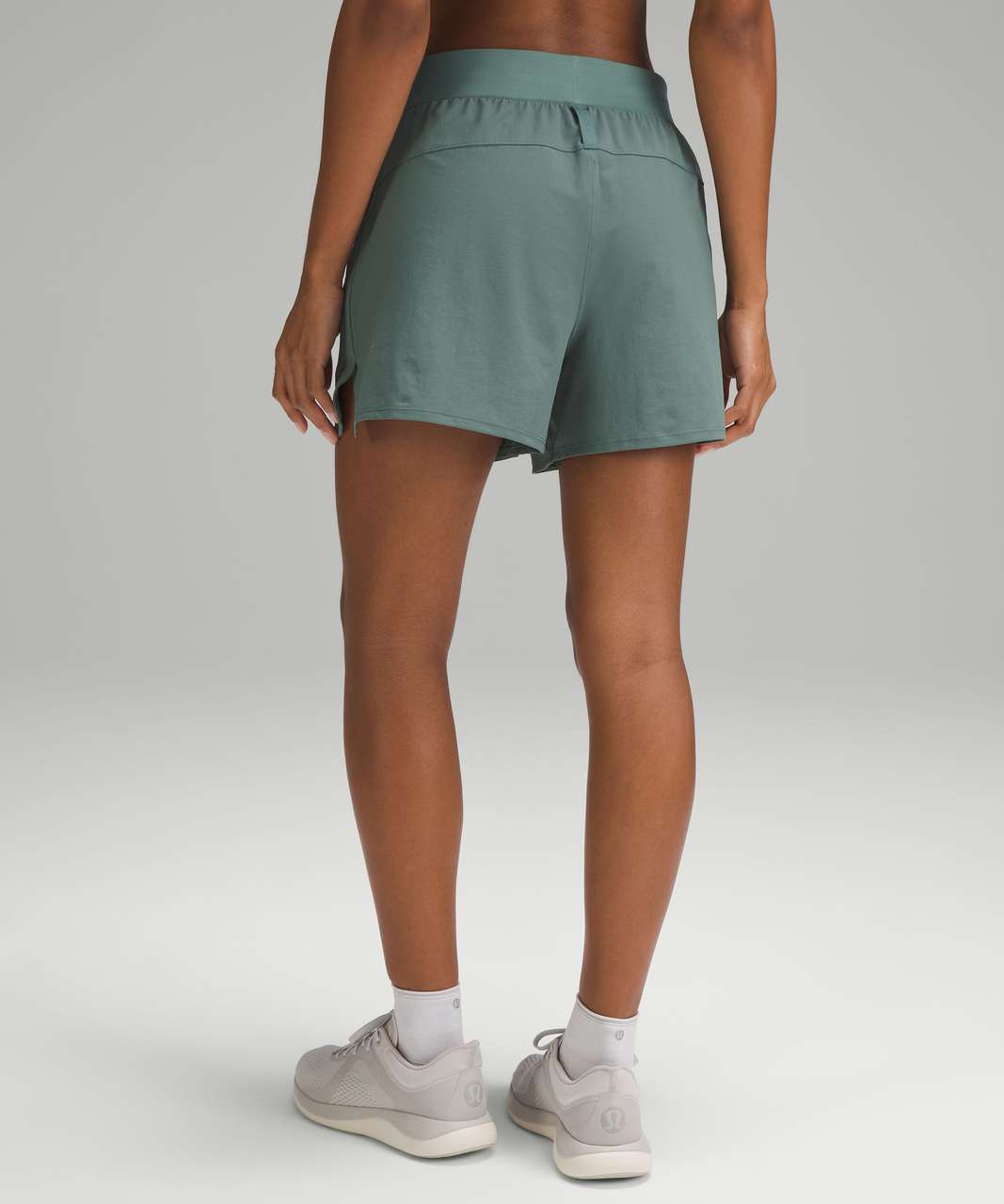 Lululemon License To Train Short 7 Liner Less Size L Arctic Green ATGN  86489…