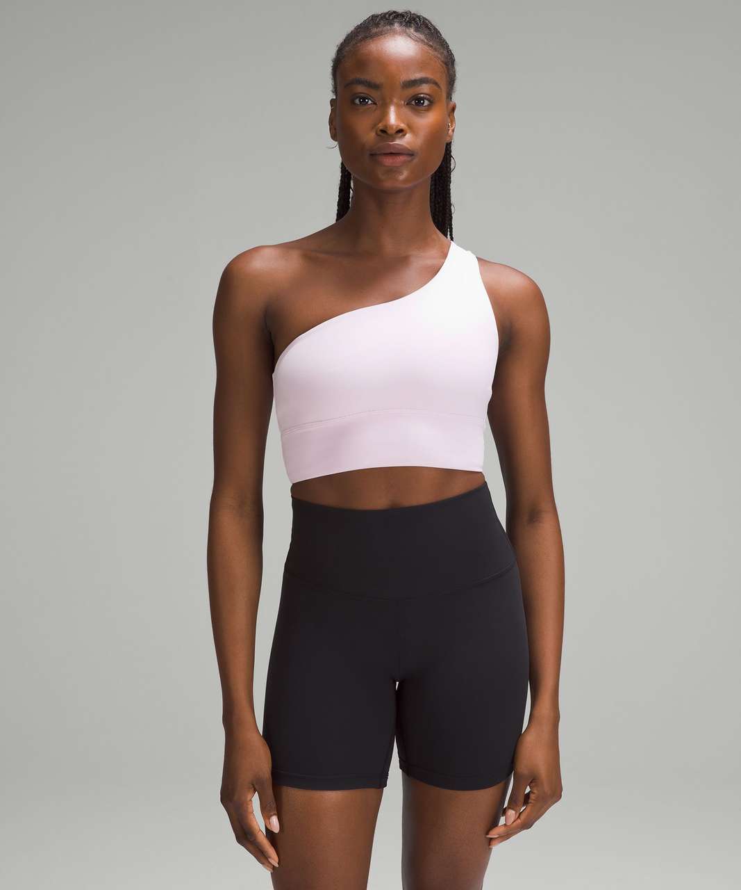 Lululemon Align Asymmetrical Bra *Light Support, A/B Cup - Lip Gloss - lulu  fanatics