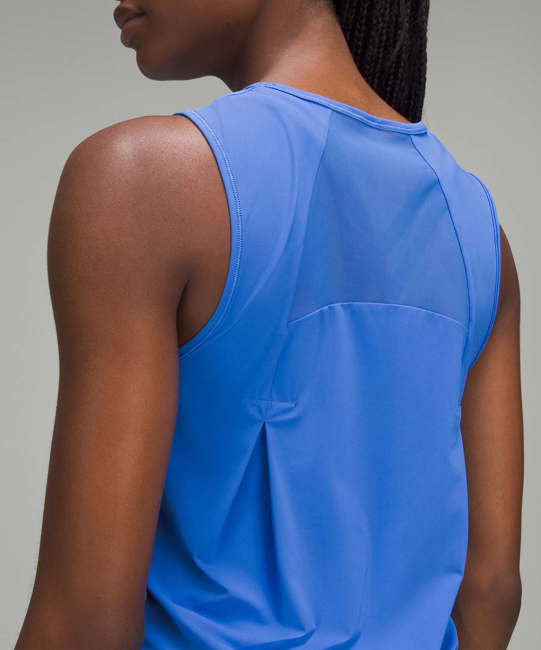 Lululemon Sculpt Cropped Tank Top - Pipe Dream Blue