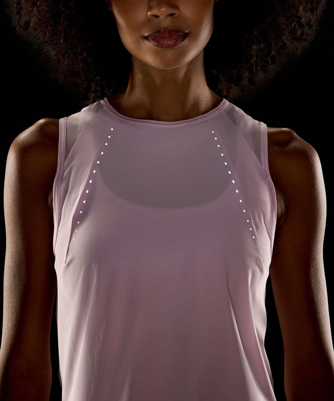 Lululemon Sculpt Cropped Tank Top - Meadowsweet Pink