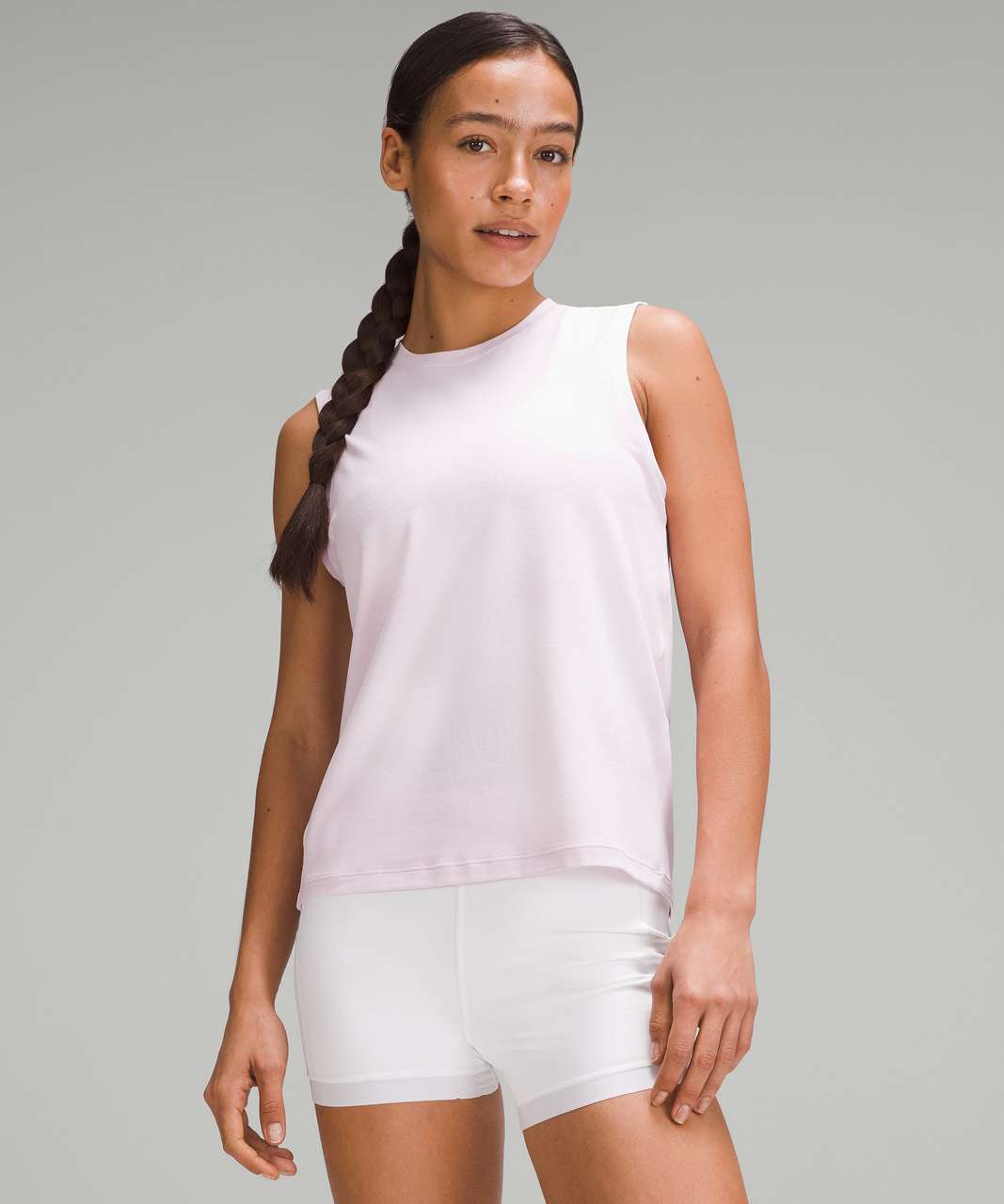 Lululemon License to Train Classic-Fit Tank Top - Heathered Meadowsweet Pink