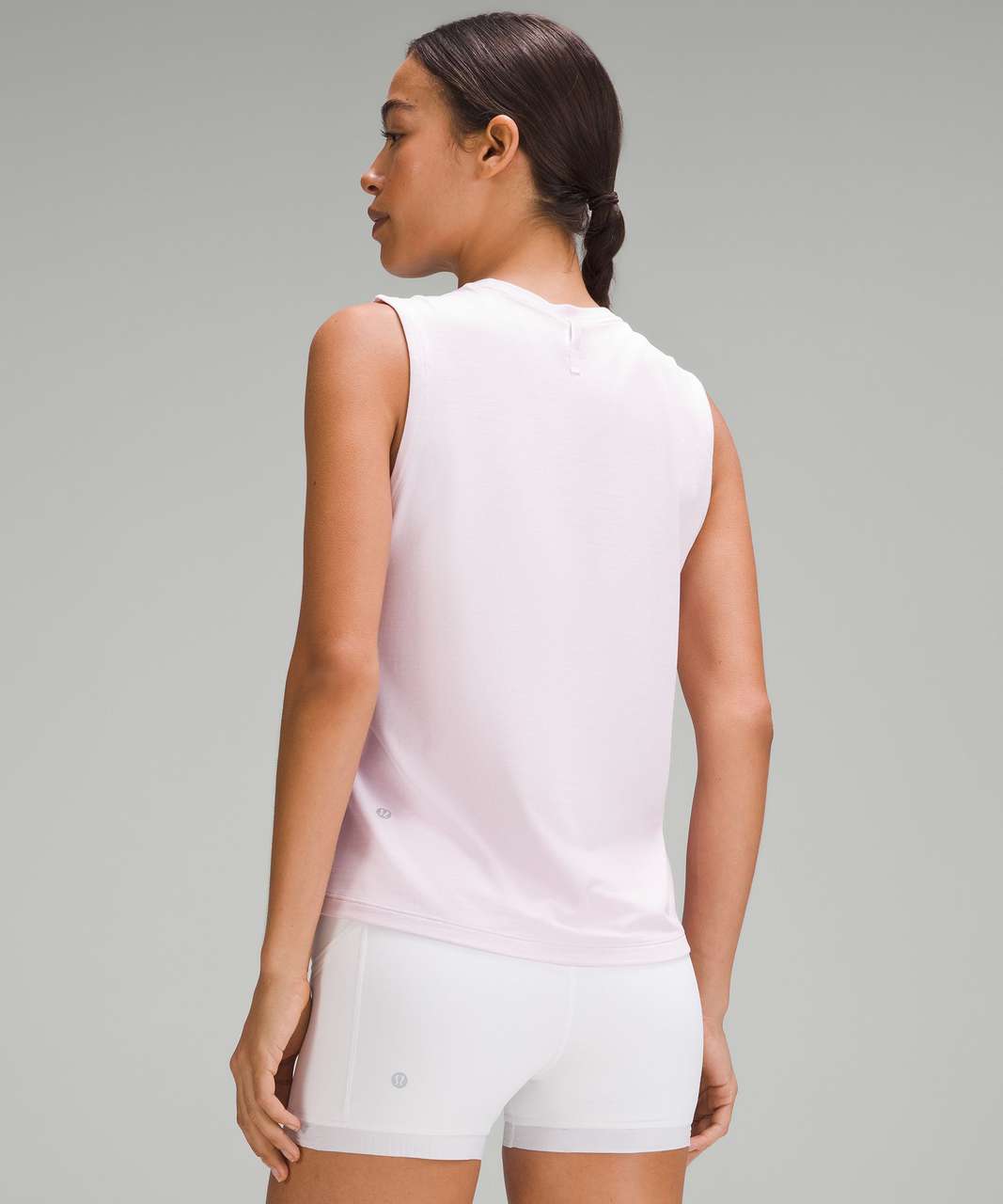 Lululemon License to Train Classic-Fit Tank Top - Heathered Meadowsweet Pink