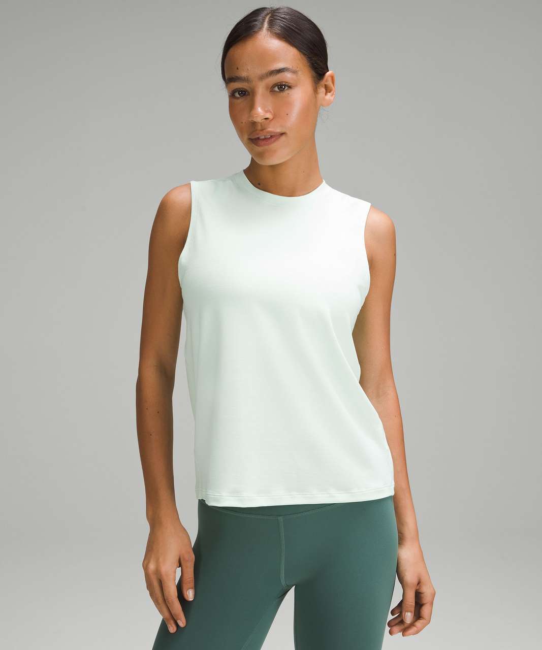 Lululemon License to Train Classic-Fit Tank Top - Heathered Mint Moment