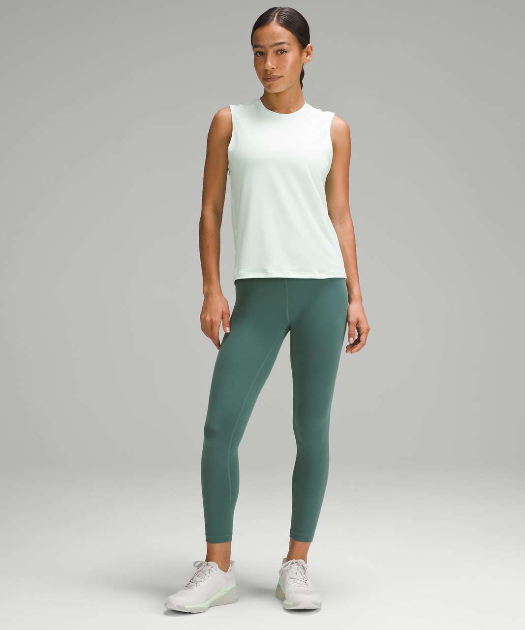 Lululemon License To Train Tight-fit Tank Top - Heathered Sheer