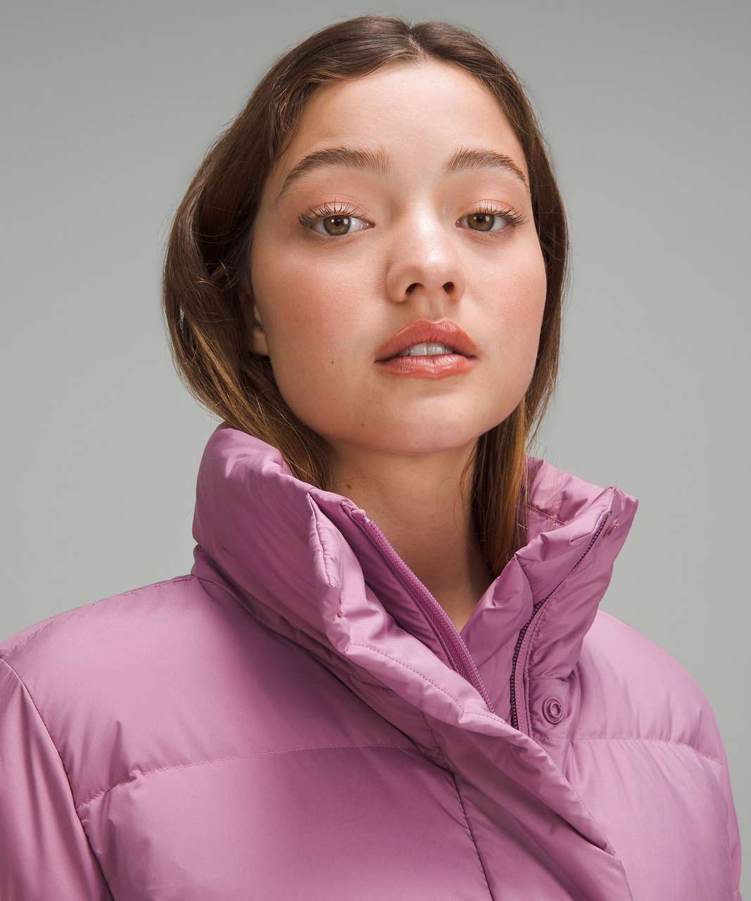 lululemon WUNDER PUFF - Down jacket - velvet dust/pink - Zalando.de