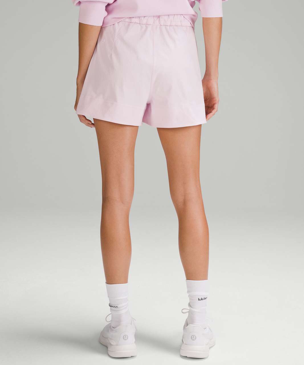 Lululemon Cinchable Waist High-Rise Woven Short 3.5" - Meadowsweet Pink