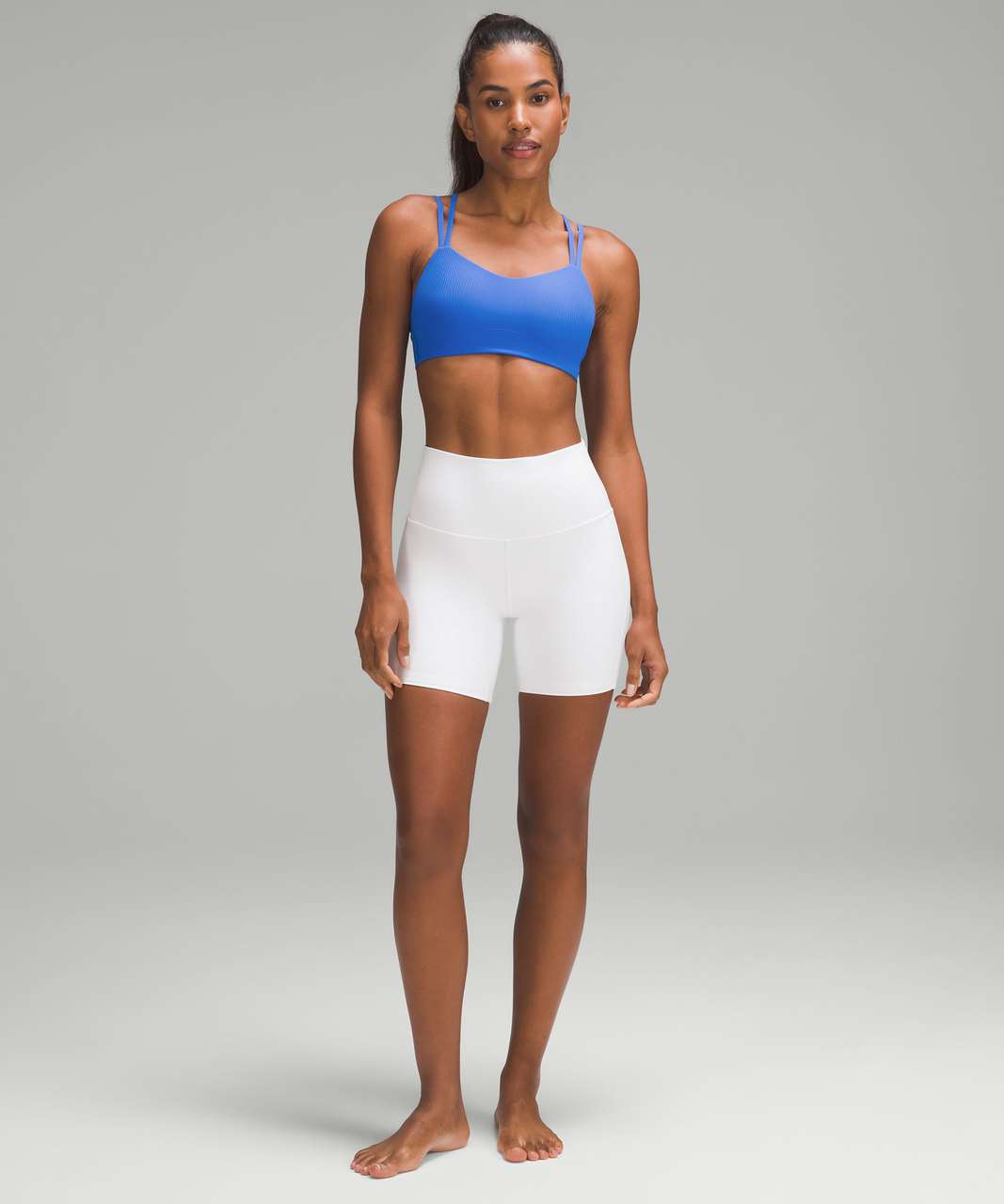 Lululemon Like a Cloud Ribbed Bra *Light Support, B/C Cup - Blissful Blue -  lulu fanatics