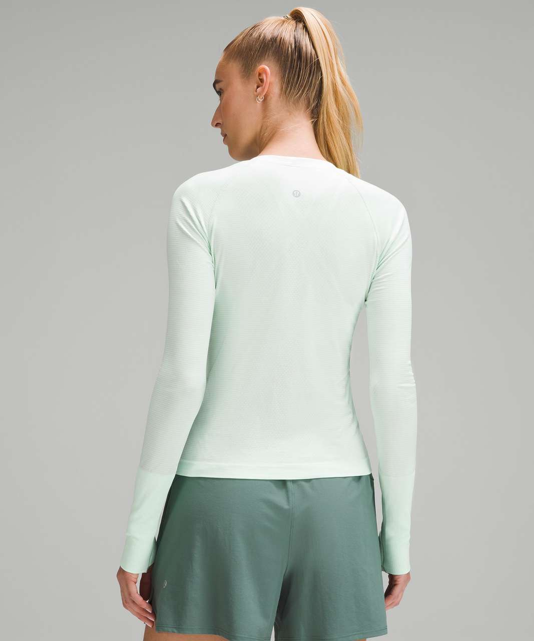 Lululemon Swiftly Tech Long-Sleeve Shirt 2.0 *Race Length - Mint Moment / Mint Moment