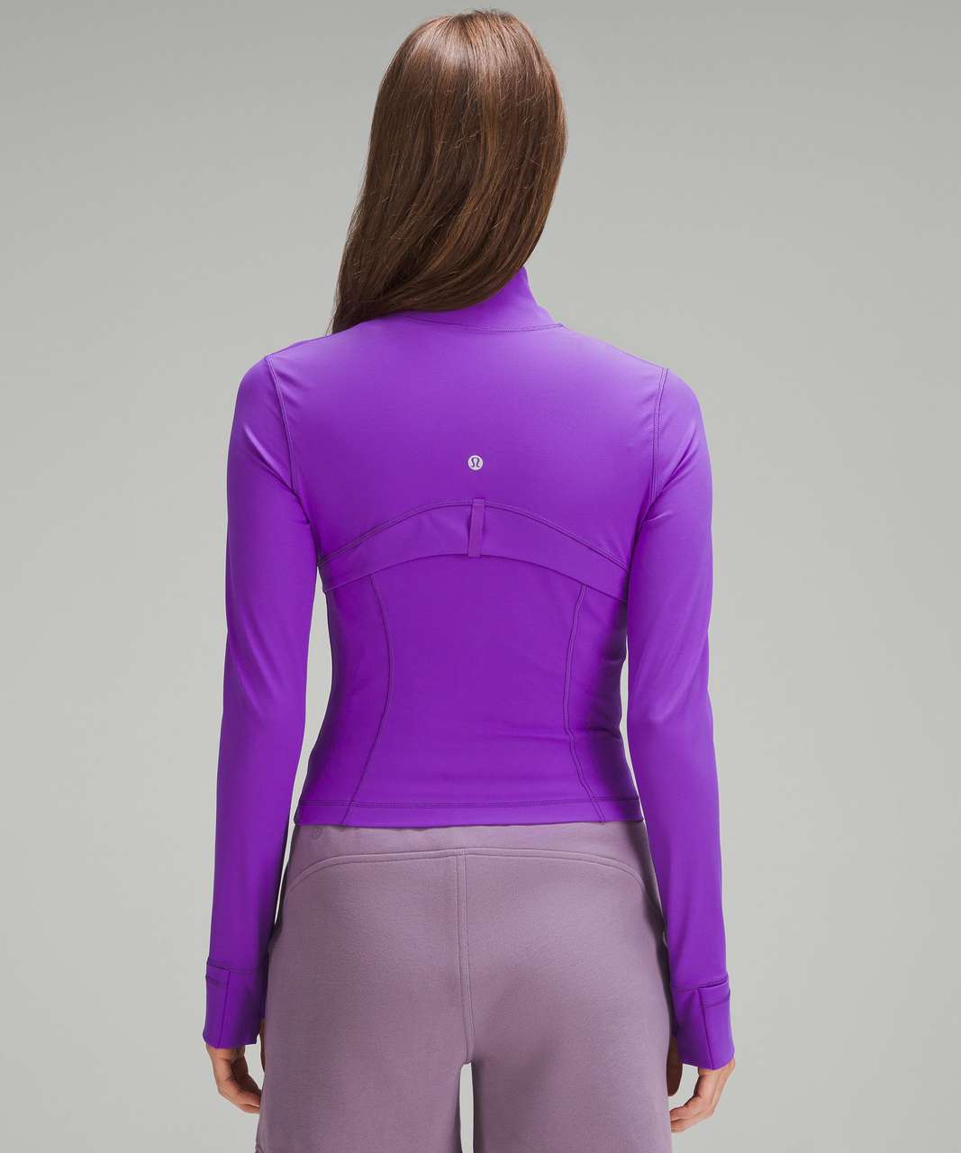 Lululemon Nulu Cropped Define Jacket - Atomic Purple - lulu fanatics