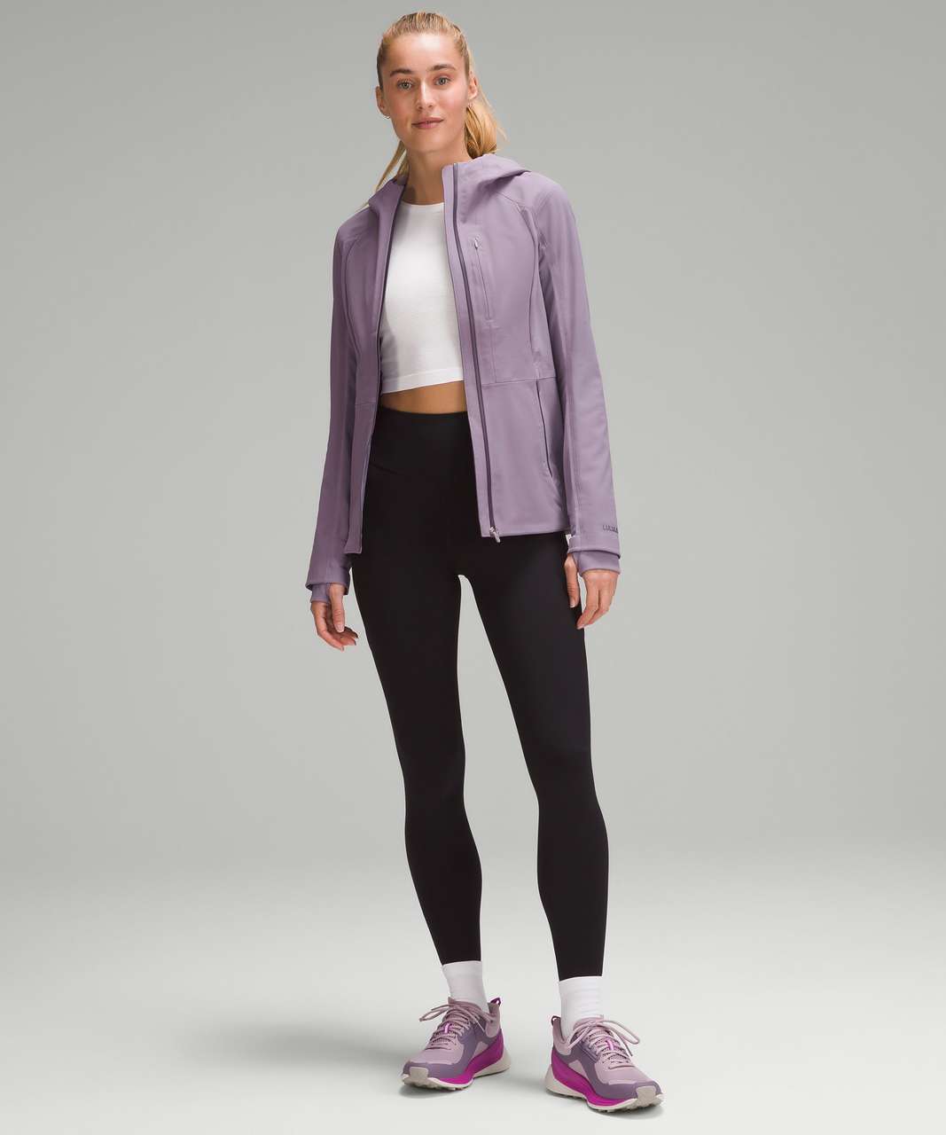 Lululemon Cross Chill Jacket *RepelShell - Purple Ash