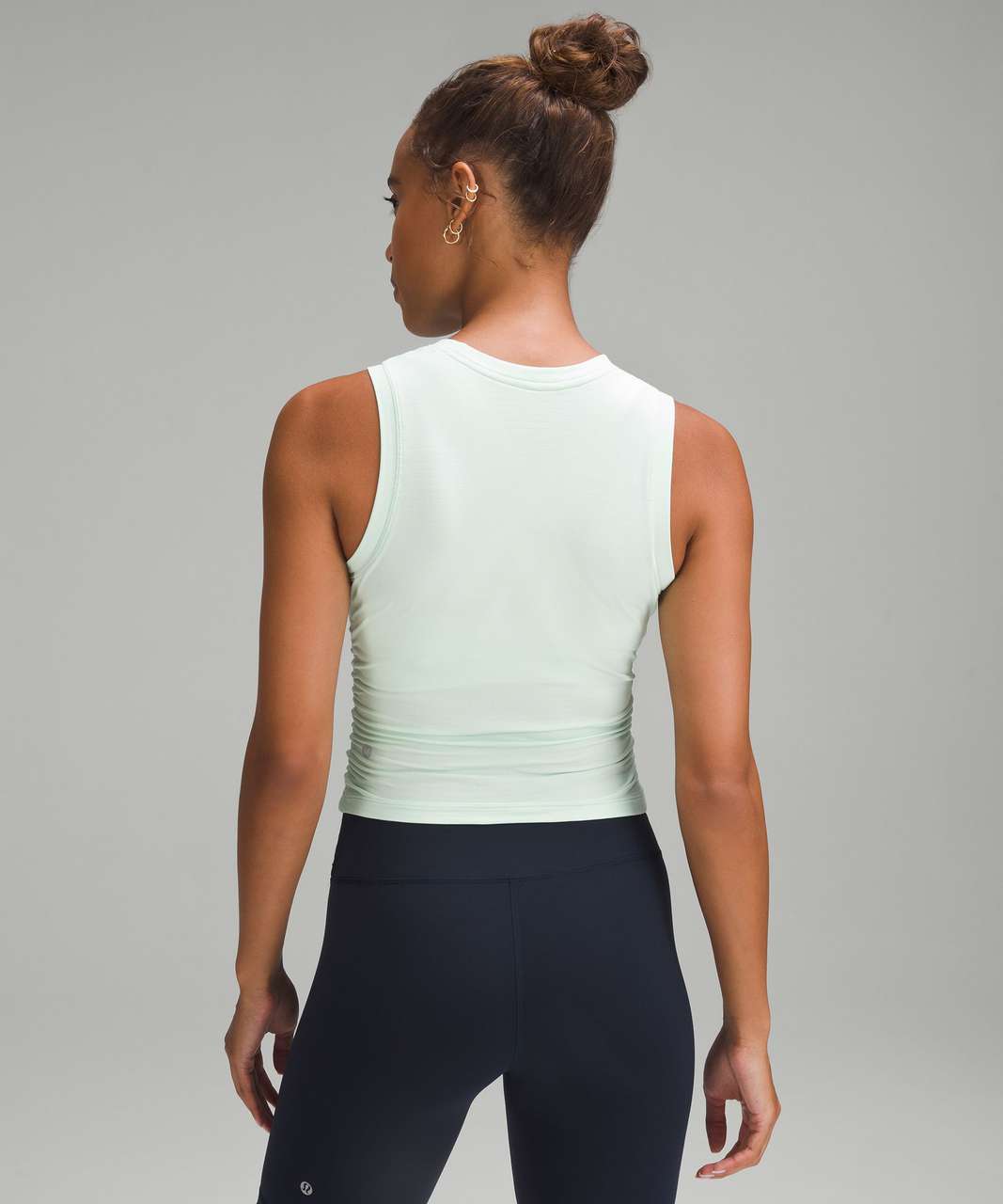 Lululemon License to Train Tight-Fit Tank Top - Heathered Mint Moment