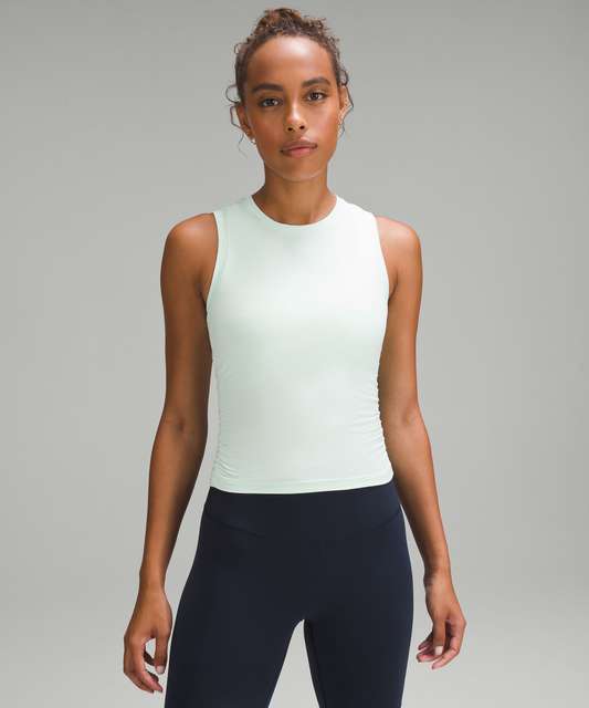 Lululemon License to Train Tight-Fit Tank Top - Heathered Black - lulu ...