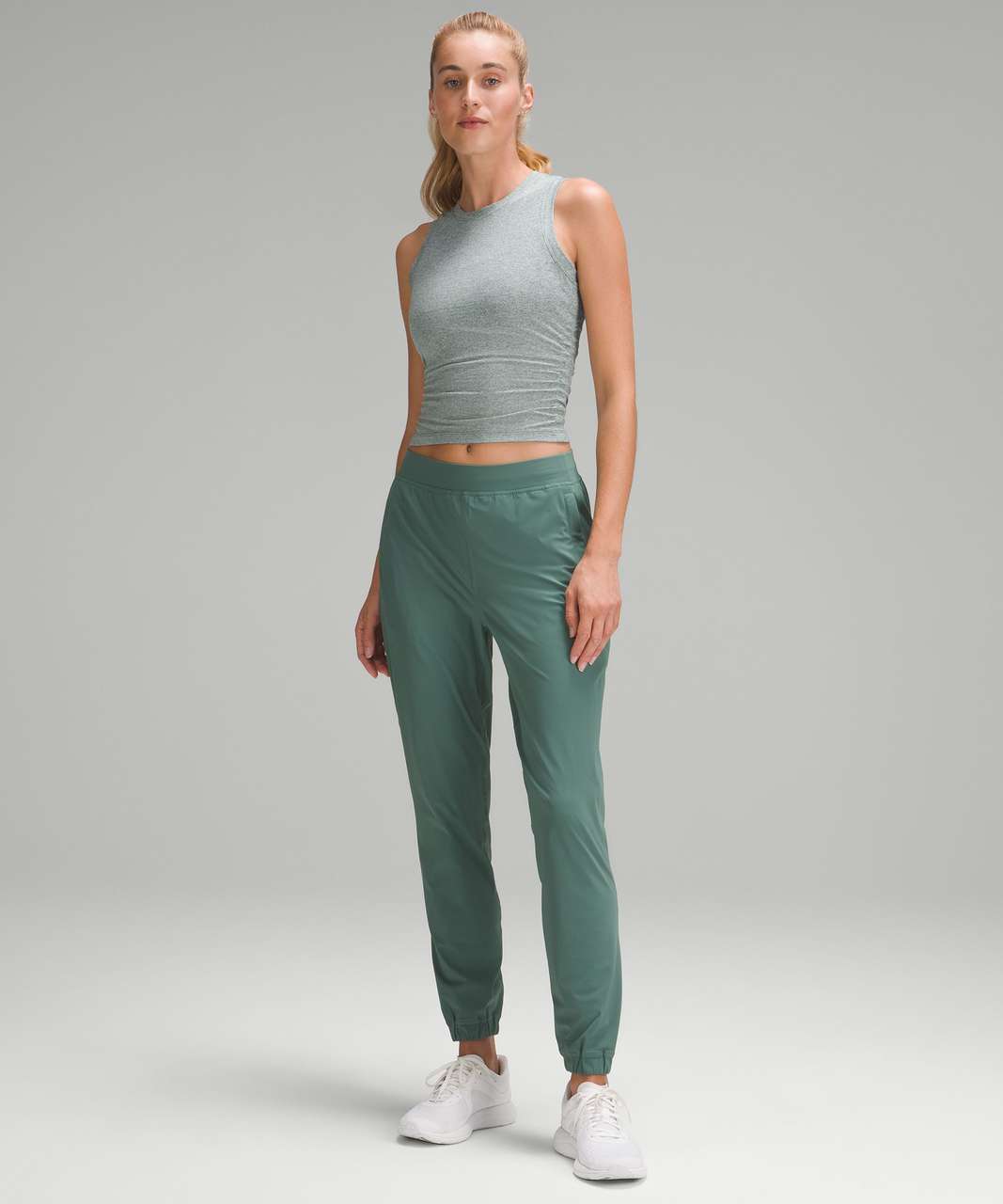 Lululemon License to Train High-Rise Pant - Medium Forest - lulu fanatics