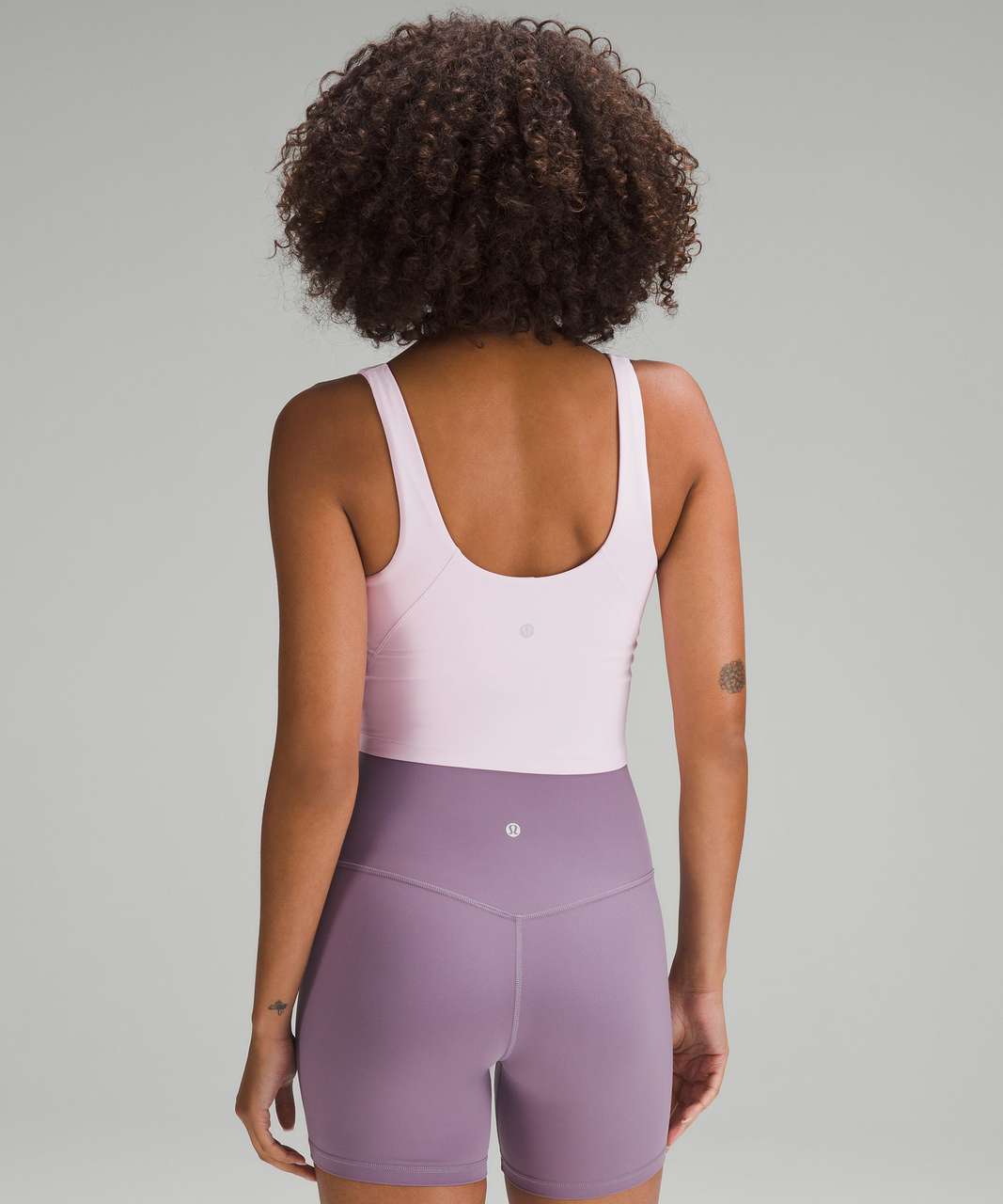 lululemon - Align Waist Length Tank - Meadowsweet Pink on Designer Wardrobe