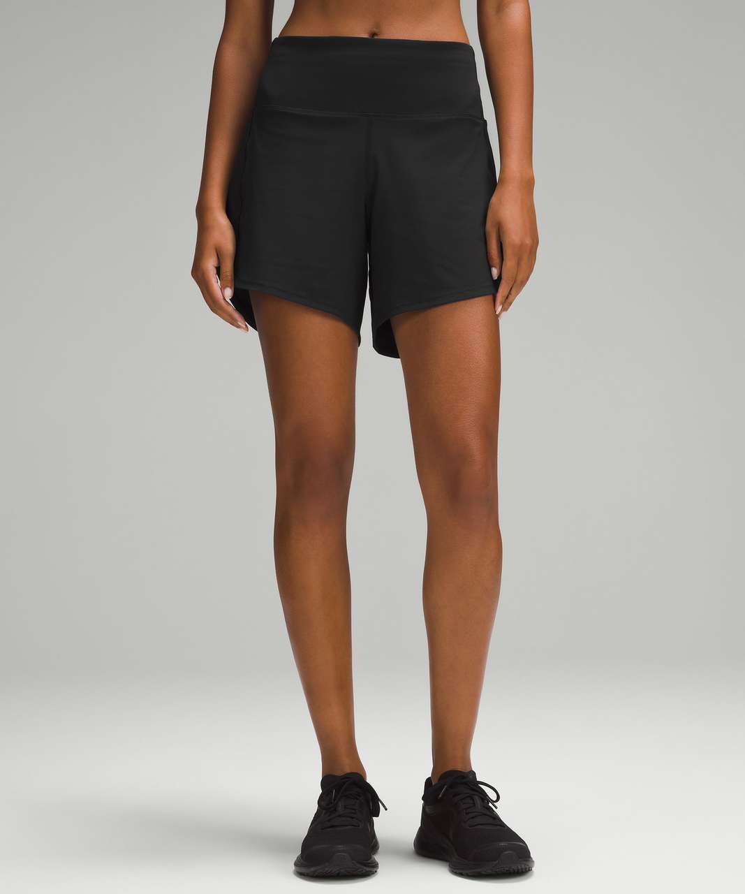 Lululemon Speed Up High-Rise Lined Short 6 - Black - lulu fanatics