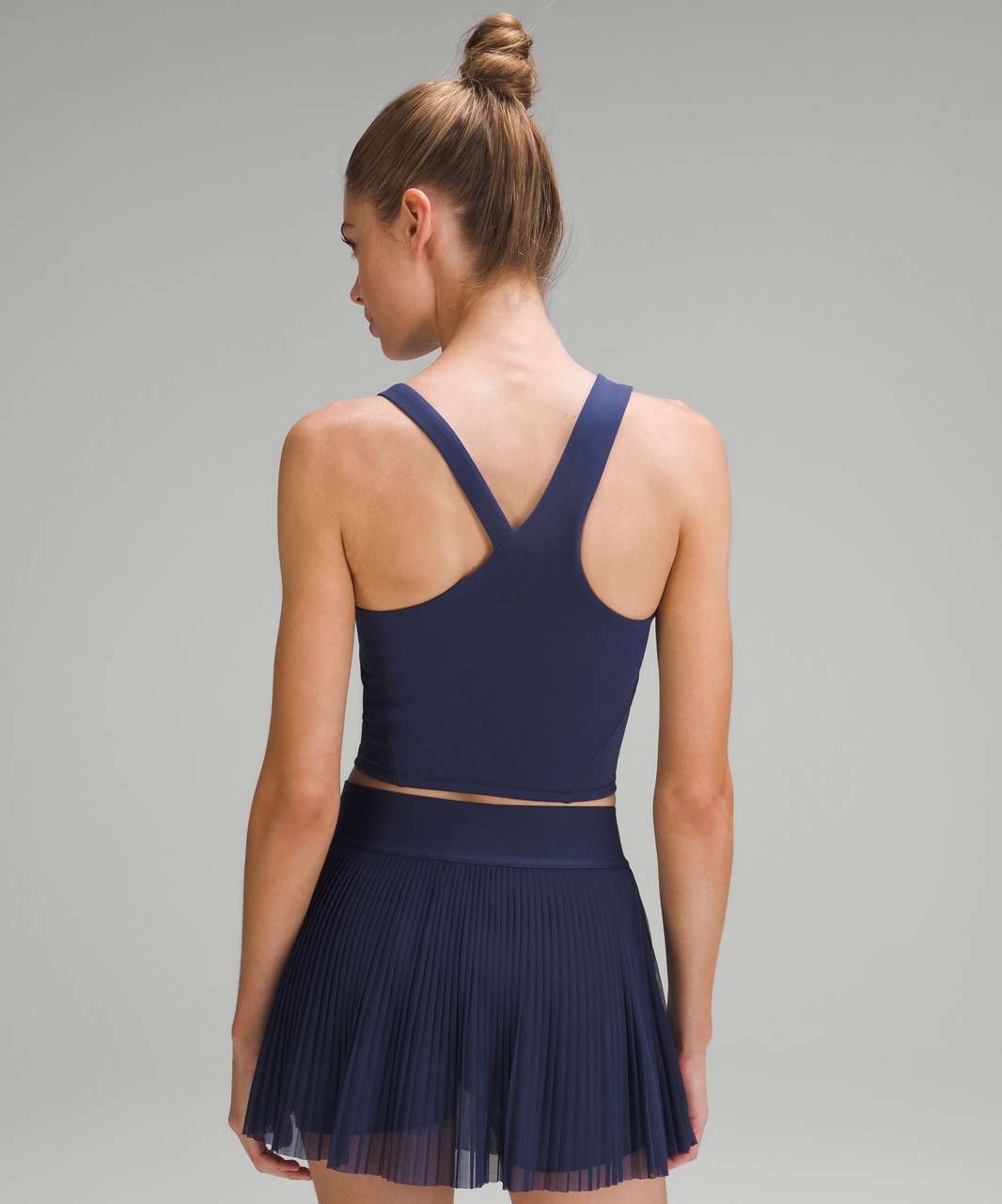 Lululemon Everlux Asymmetrical Tennis Tank Top - Night Sea