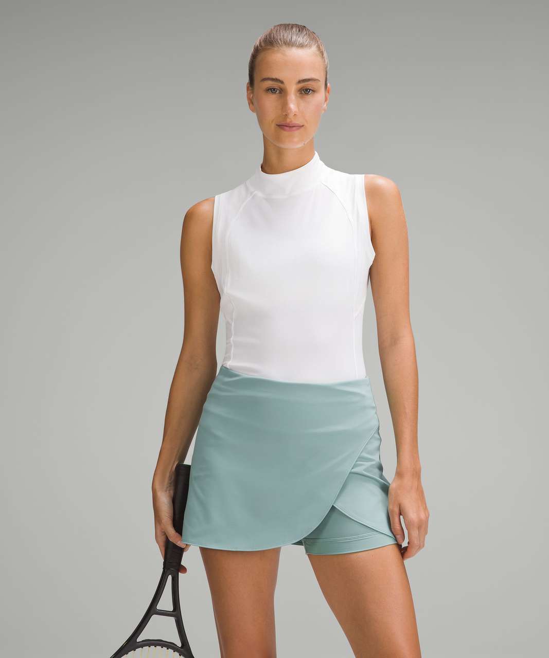 Lululemon High-Rise Wrap Tennis Skirt - Rip Tide