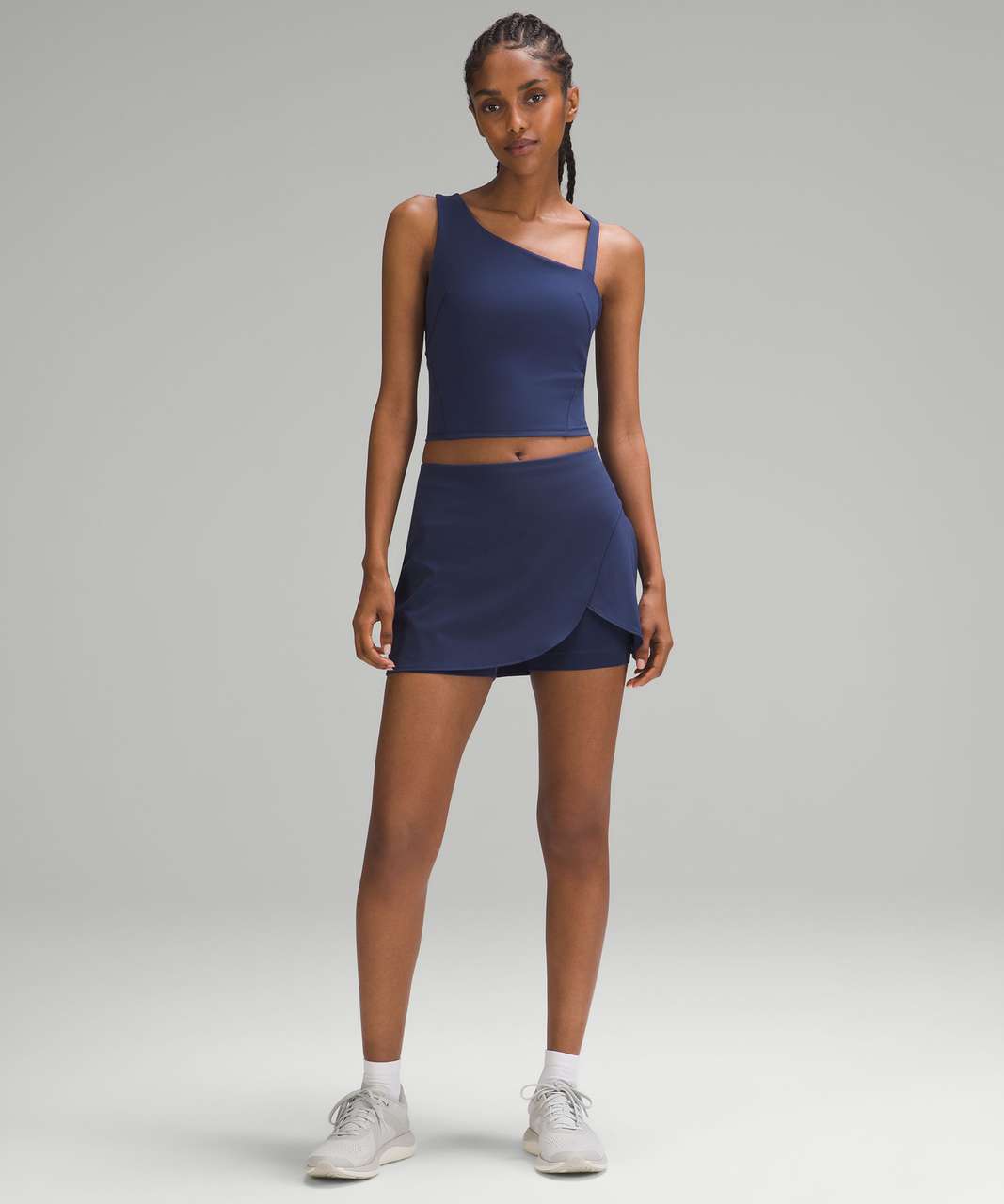 Lululemon High-Rise Wrap Tennis Skirt - Night Sea