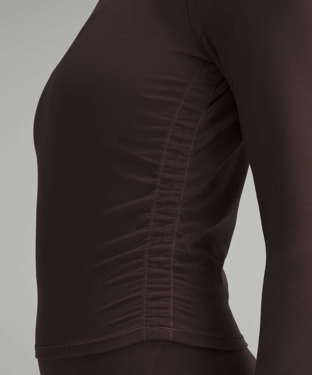 Track All It Takes Nulu Long-Sleeve Shirt - espresso - 4 at Lululemon