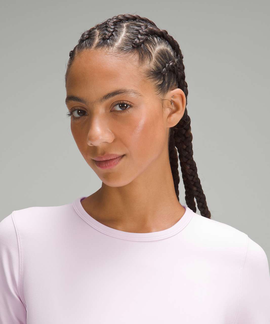 Lululemon All It Takes Nulu Long-Sleeve Shirt - Meadowsweet Pink