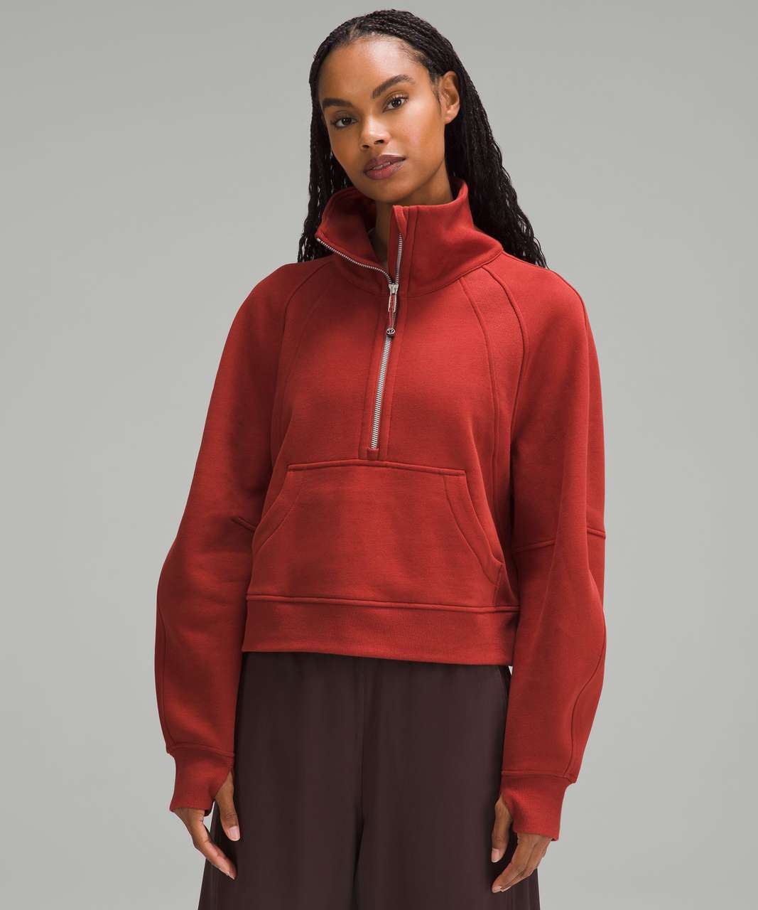 Lululemon Scuba Oversized Funnel Neck Half Zip - Oceanic - lulu fanatics