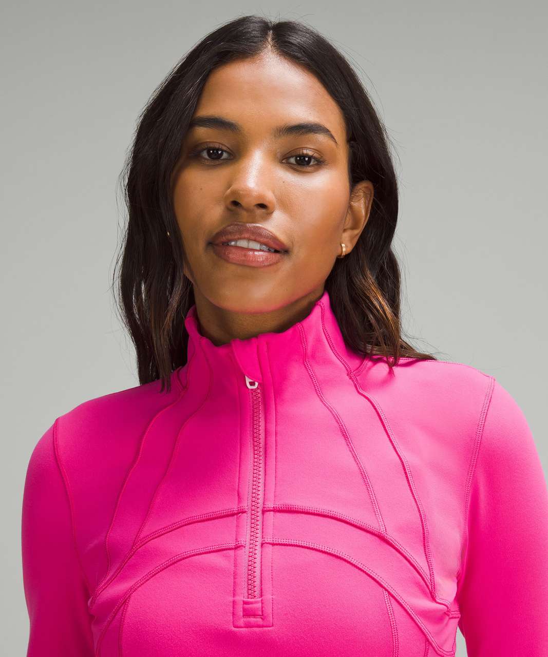 Athletic Attic - Lululemon hot pink full zip in stride jacket, size 2, $48