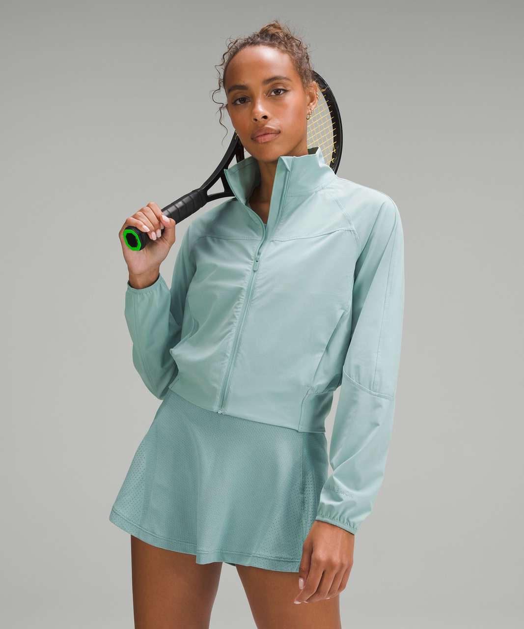 Lululemon Water-Repellent Stretch Tennis Jacket - Rip Tide