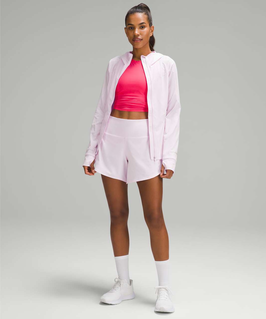 Lululemon Mist Over Windbreaker - Meadowsweet Pink - lulu fanatics